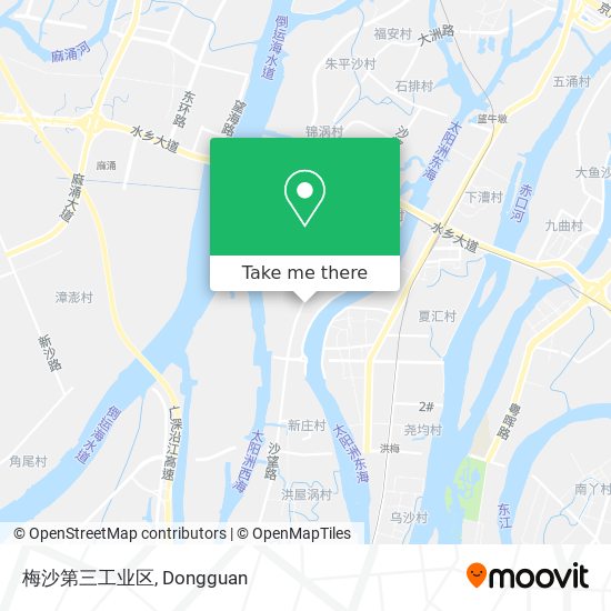 梅沙第三工业区 map