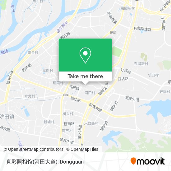 真彩照相馆(河田大道) map