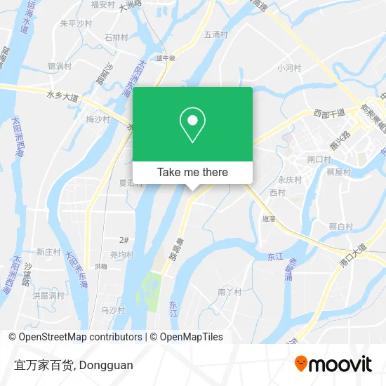 宜万家百货 map