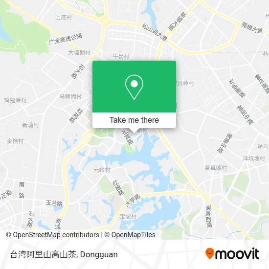 台湾阿里山高山茶 map