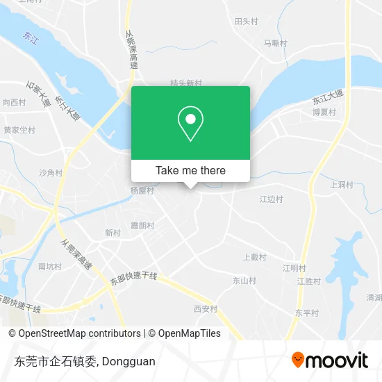 东莞市企石镇委 map