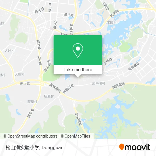 松山湖实验小学 map