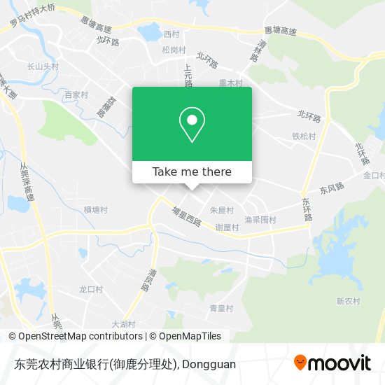 东莞农村商业银行(御鹿分理处) map