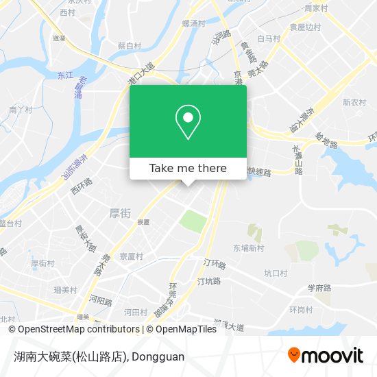 湖南大碗菜(松山路店) map