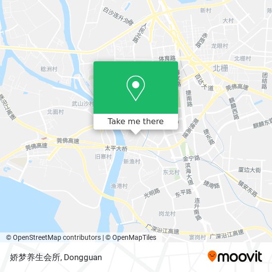 娇梦养生会所 map