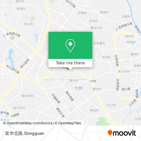 富华北路 map