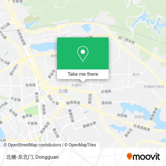 北栅-东北门 map