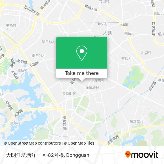 大朗洋坑塘洋一区-82号楼 map
