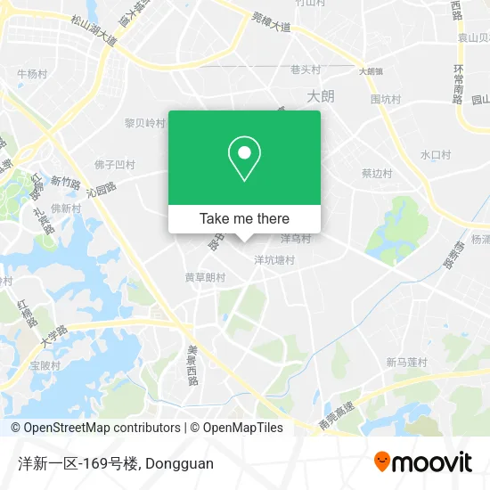 洋新一区-169号楼 map