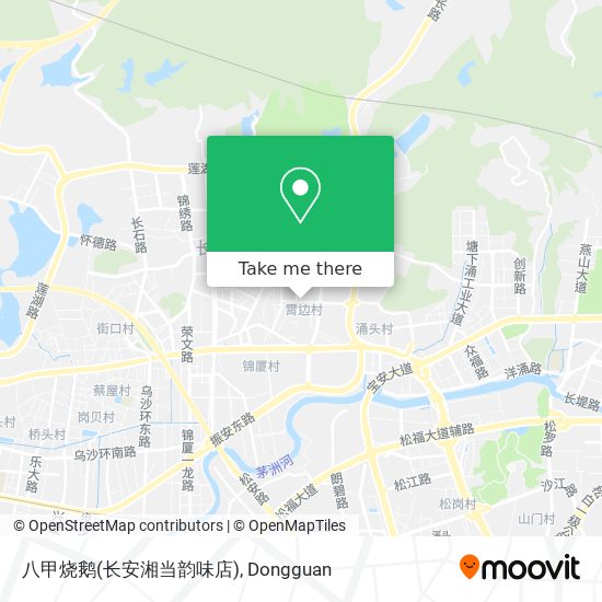 八甲烧鹅(长安湘当韵味店) map