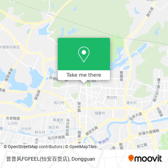 普普风FGFEEL(怡安百货店) map