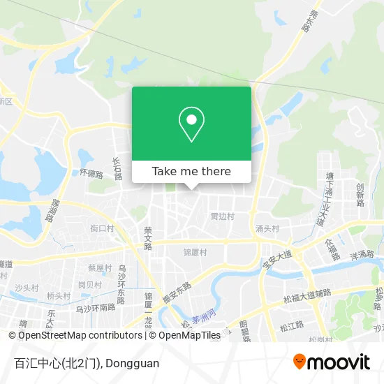 百汇中心(北2门) map
