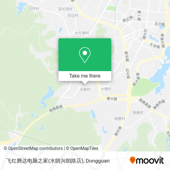 飞红腾达电脑之家(水朗兴朗路店) map