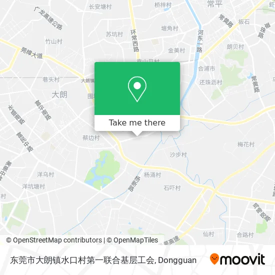 东莞市大朗镇水口村第一联合基层工会 map