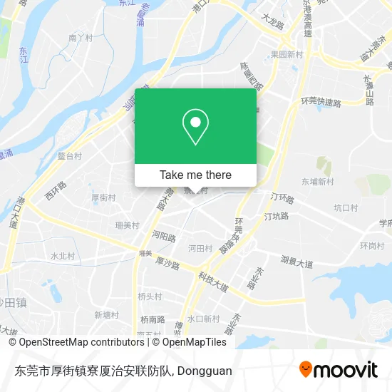 东莞市厚街镇寮厦治安联防队 map