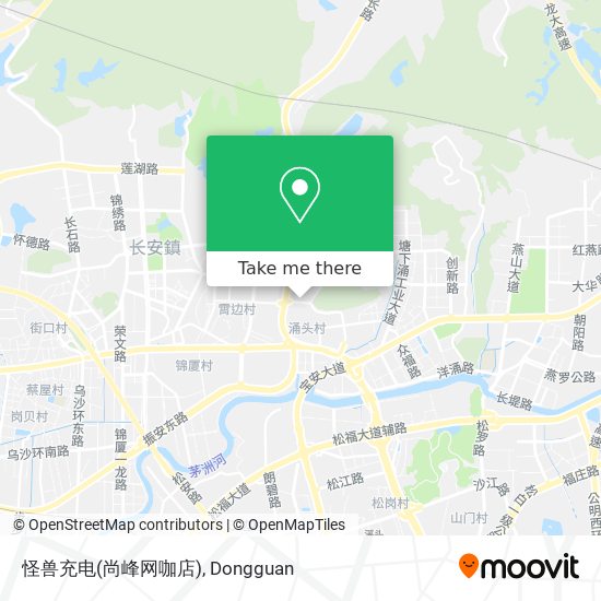 怪兽充电(尚峰网咖店) map