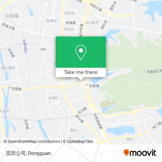 昆田公司 map