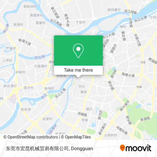 东莞市宏昆机械贸易有限公司 map
