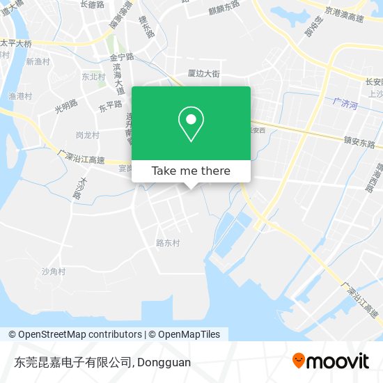 东莞昆嘉电子有限公司 map