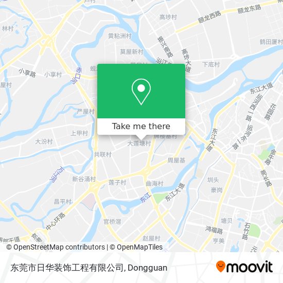 东莞市日华装饰工程有限公司 map