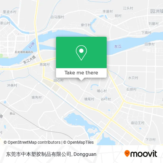 东莞市中本塑胶制品有限公司 map
