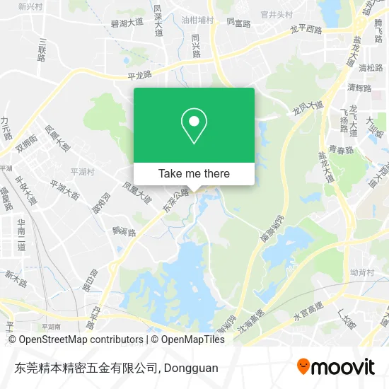东莞精本精密五金有限公司 map
