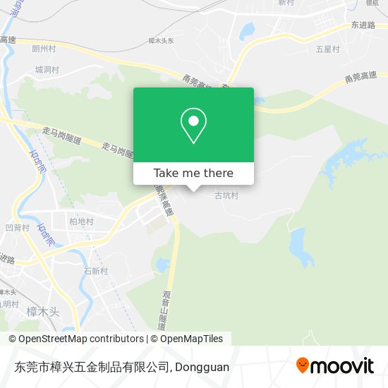 东莞市樟兴五金制品有限公司 map