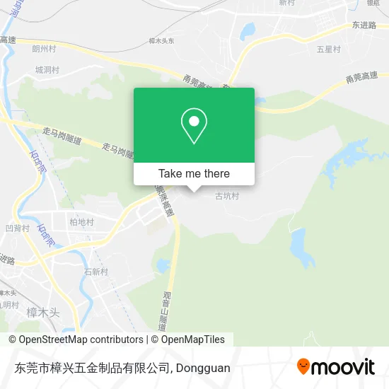 东莞市樟兴五金制品有限公司 map