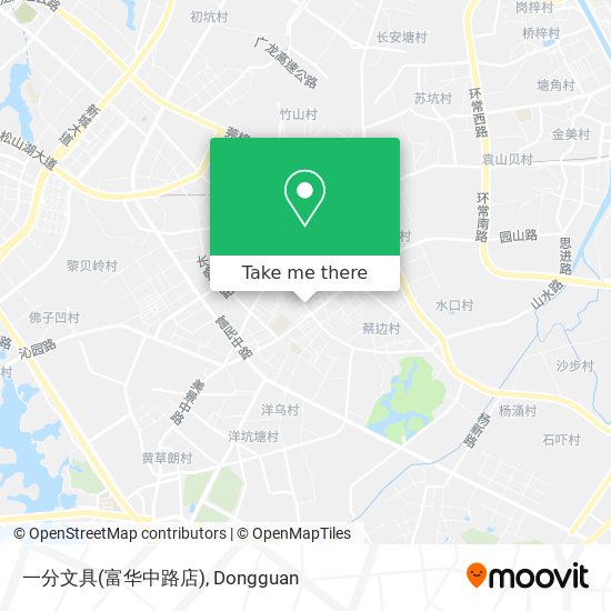 一分文具(富华中路店) map