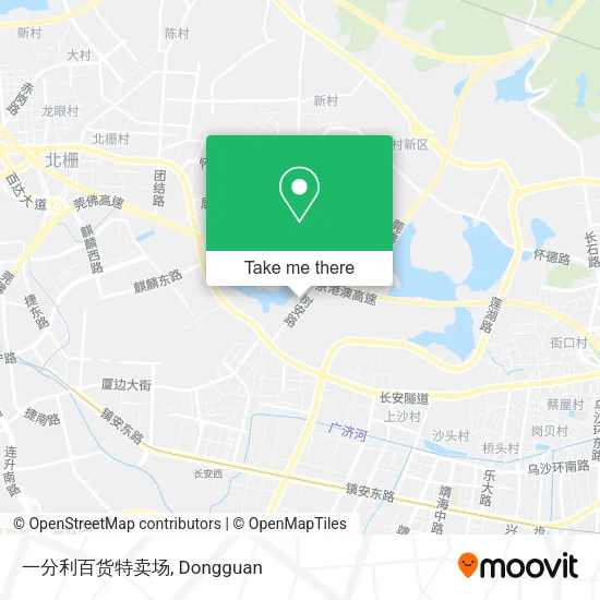 一分利百货特卖场 map