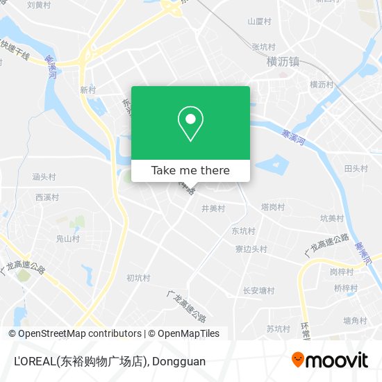 L'OREAL(东裕购物广场店) map