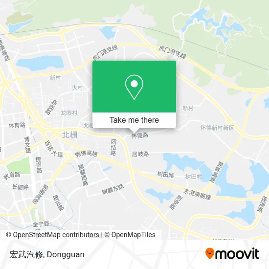 宏武汽修 map