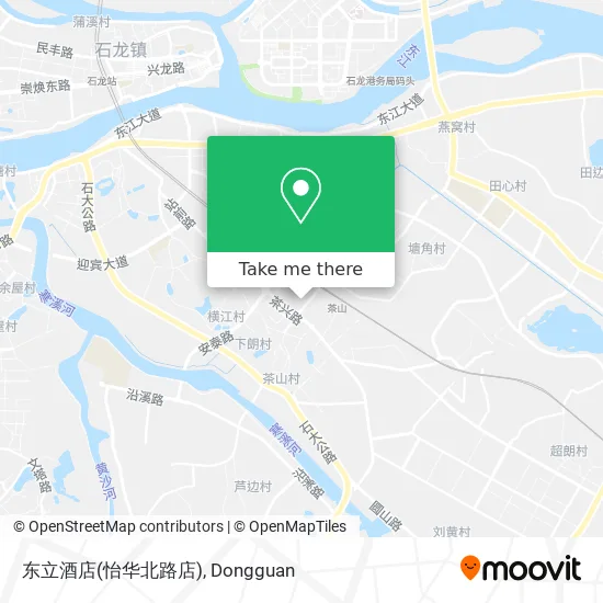 东立酒店(怡华北路店) map