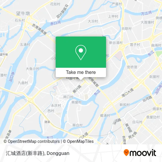 汇城酒店(新丰路) map