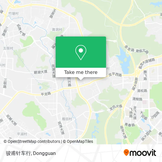 骏甫针车行 map