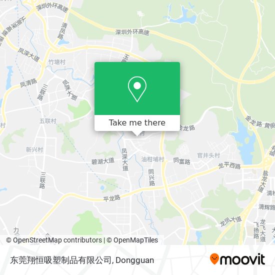 东莞翔恒吸塑制品有限公司 map