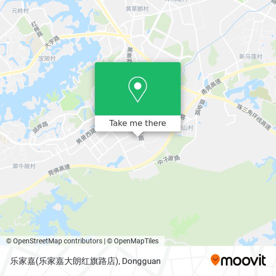 乐家嘉(乐家嘉大朗红旗路店) map