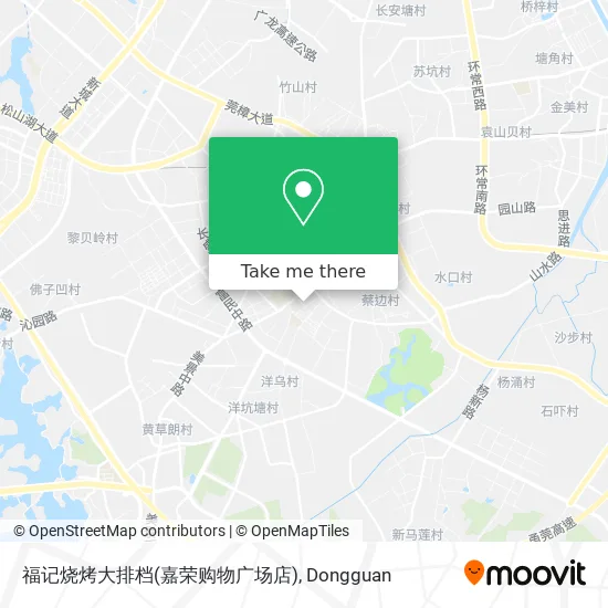 福记烧烤大排档(嘉荣购物广场店) map