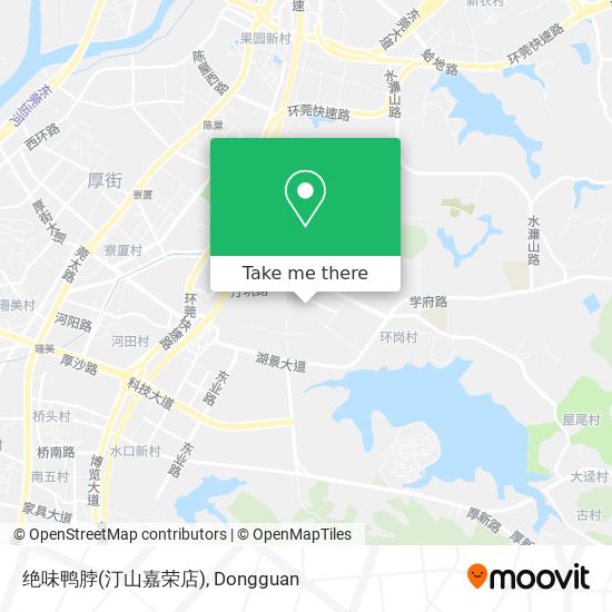 绝味鸭脖(汀山嘉荣店) map