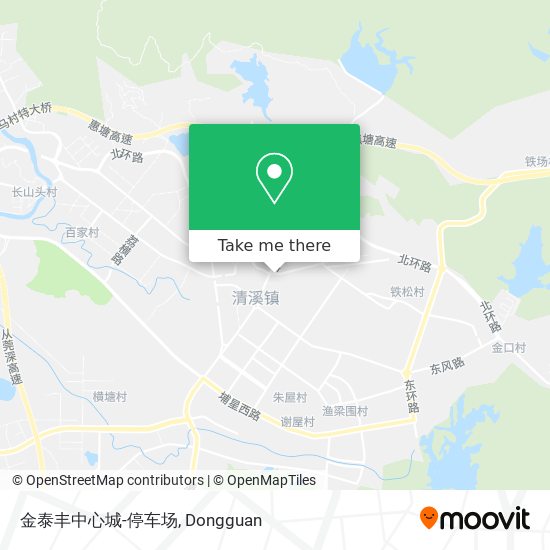 金泰丰中心城-停车场 map