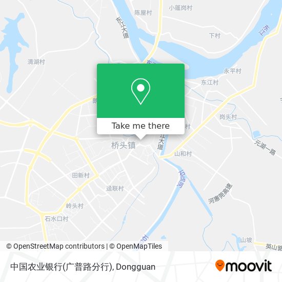 中国农业银行(广普路分行) map