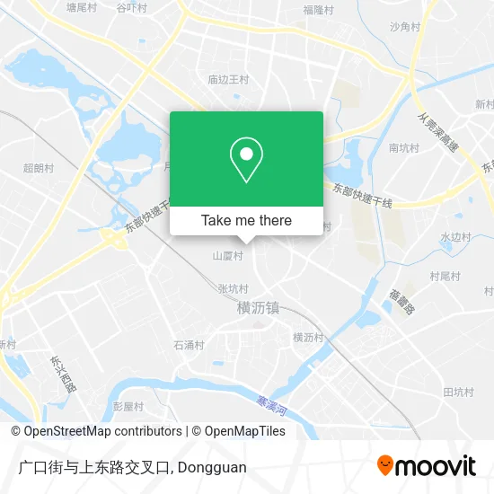 广口街与上东路交叉口 map