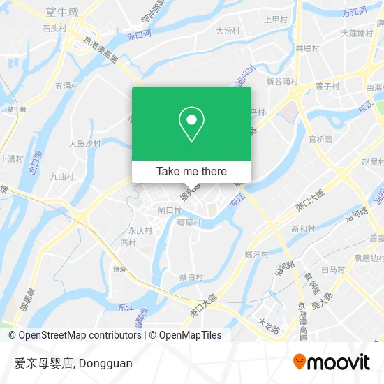 爱亲母婴店 map