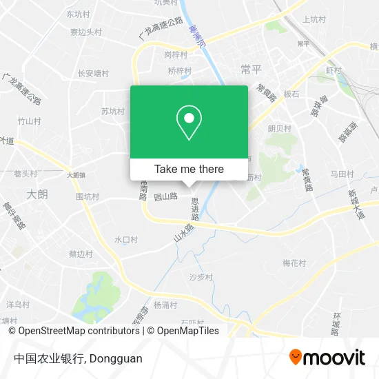 中国农业银行 map