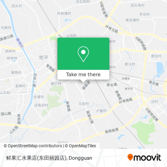 鲜果汇水果店(东田丽园店) map