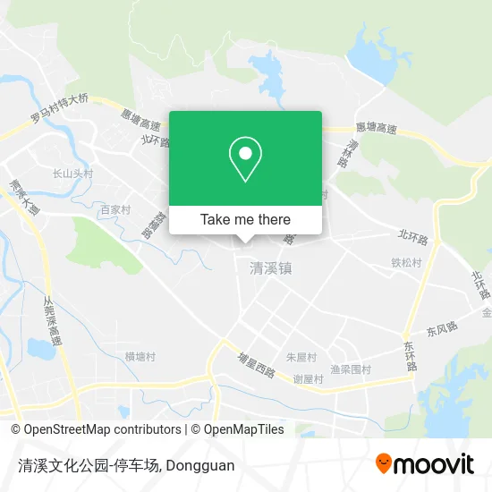 清溪文化公园-停车场 map