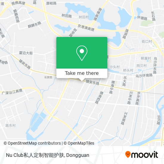 Nu Club私人定制智能护肤 map