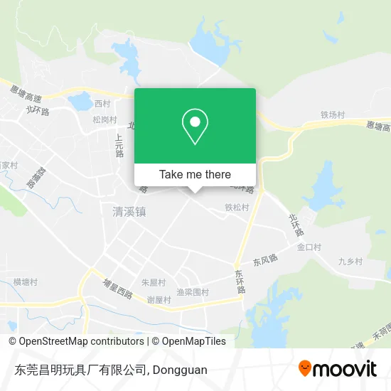 东莞昌明玩具厂有限公司 map