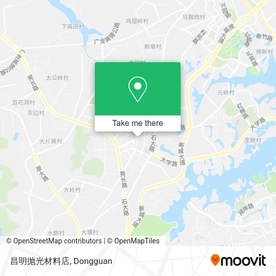 昌明抛光材料店 map