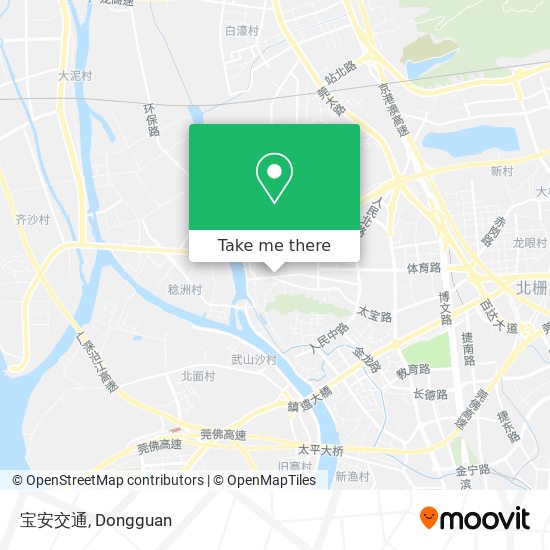 宝安交通 map